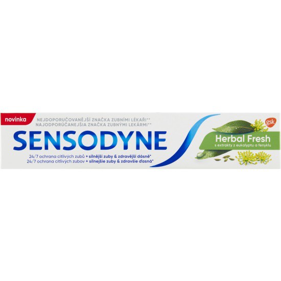 Sensodyne ZP Herbal Fresh 75ml | Kosmetické a dentální výrobky - Dentální hygiena - Zubní pasty